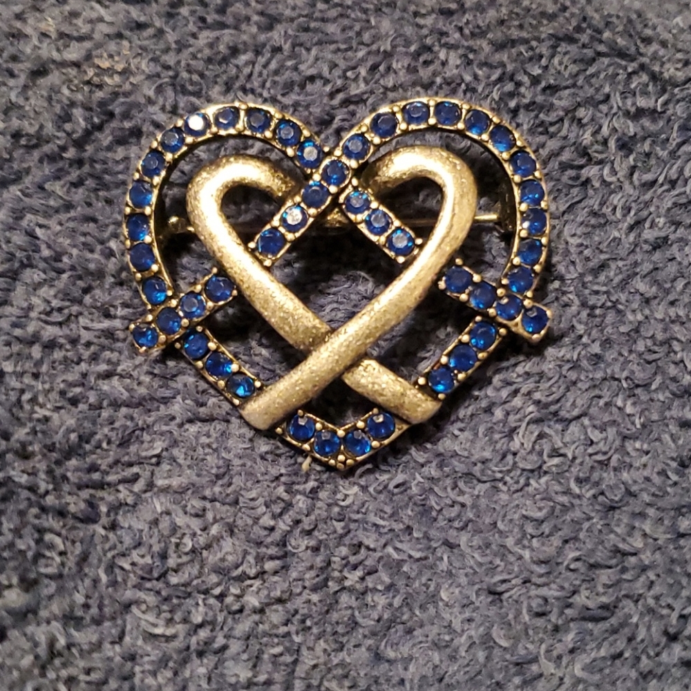 Beautiful Rhyme stones Celtic ❤ brooch